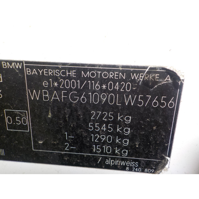 Heater control panel BMW X6 (E71/E72) (2008 - 2010) SUV xDrive30d 3.0 24V (M57N2-D30(306D3))