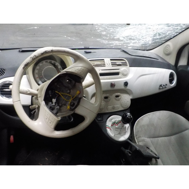 Airbag steering wheel Fiat 500 (312) (2007 - present) Hatchback 1.2 69 (169.A.4000(Euro 5))