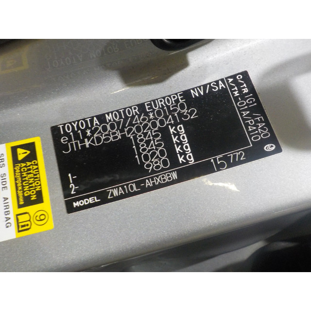 Parking sensor Lexus CT 200h (2010 - 2020) Hatchback 1.8 16V (2ZRFXE)