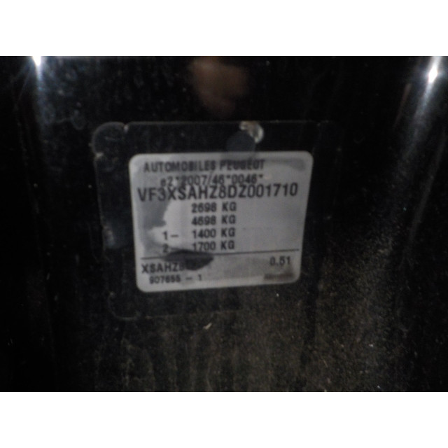 Bumper bar front Peugeot Expert (G9) (2011 - 2016) Van 2.0 HDiF 16V 130 (DW10CD(AHZ))