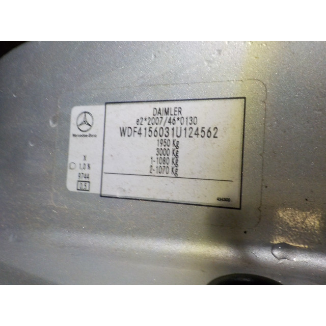 Heater control panel Mercedes-Benz Citan (415.6) (2012 - 2021) Van 1.5 108 CDI (OM607.951(K9K-B6))