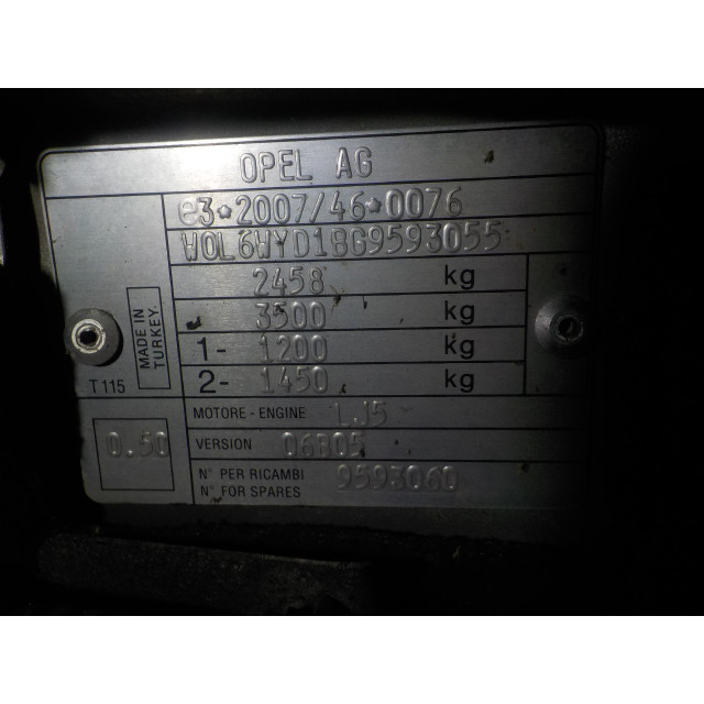 Resistance heater Vauxhall / Opel Combo (2012 - 2018) Van 1.6 CDTI 16V (A16FDH(Euro 5))