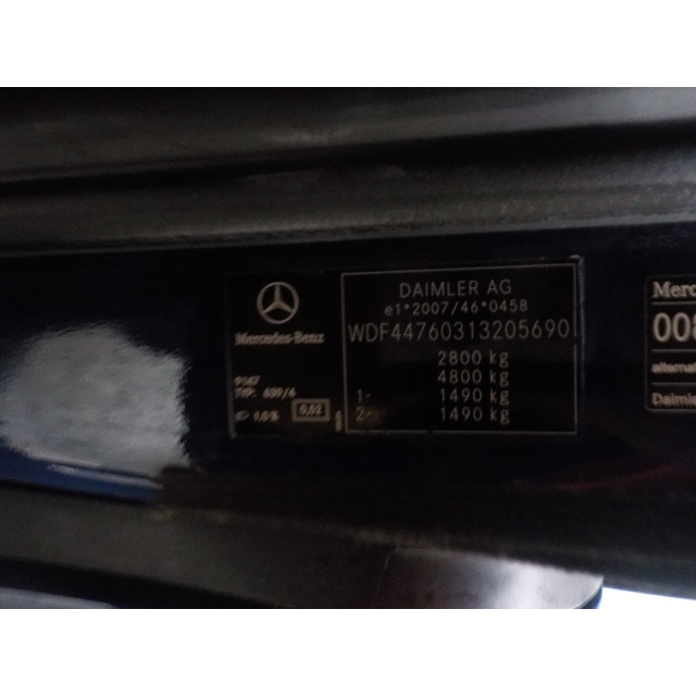 Starter motor Mercedes-Benz Vito (447.6) (2014 - present) Van 1.6 111 CDI 16V (OM622.951(R9M-503))