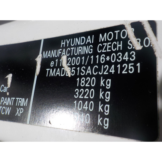 Heater fan motor Hyundai i30 (FD) (2007 - 2011) Hatchback 1.6 CRDi 16V VGT LP (D4FB)