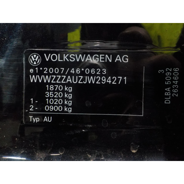 Shock absorber rear left Volkswagen Golf VII (AUA) (2017 - 2020) Hatchback 2.0 GTI 16V Performance Package (DLBA)