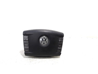 Airbag steering wheel Volkswagen Phaeton (3D) (2007 - 2008) Sedan 3.0 V6 TDI 24V 4Motion (CARA)