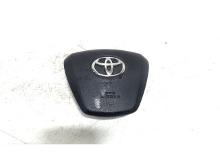 Airbag steering wheel Toyota Avensis Wagon (T27) (2009 - 2011) Combi 2.0 16V D-4D-F (1AD-FTV)