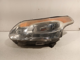 Left headlight Citroën C3 Picasso (SH) (2009 - 2017) MPV 1.4 16V VTI 95 (EP3(8FS))