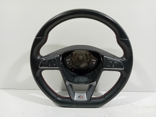 Steering wheel Seat Leon (5FB) (2014 - present) Hatchback 5-drs 1.4 TSI ACT 16V (CZEA)