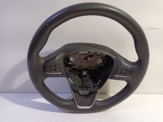 Steering wheel Ford Transit Custom (2015 - present) Van 2.0 TDCi 16V Eco Blue 130 (BKFB)