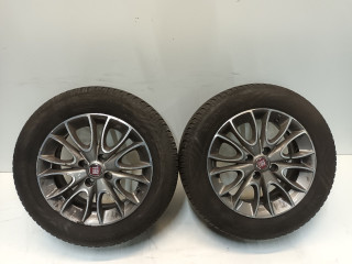 Set of wheels 4 pcs. Fiat Grande Punto (199) (2010 - present) Hatchback 1.3 JTD Multijet 16V VGT (199.B.4000(Euro 5))