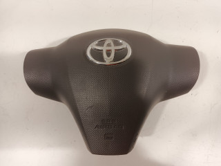 Airbag steering wheel Toyota Yaris II (P9) (2005 - 2011) Hatchback 1.0 12V VVT-i (1KR-FE)